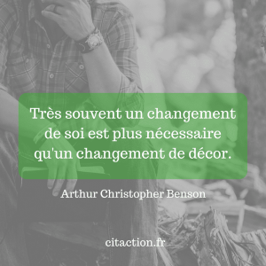changement de décor