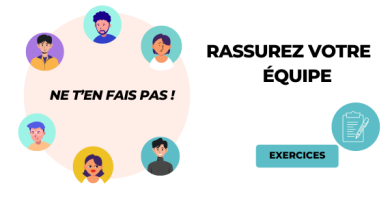 Exercice Phrases pour rassurer